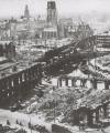 Rotterdam na het bombardement van 13 mei 1940