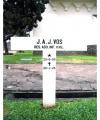 Kruis van J. Vos (bron: G. van Zundert)