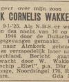 Bron: Trouw (editie Rotterdam) van 3 september 1945