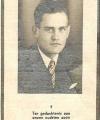 Bidprentje van Hans Schoon (bron: Oorlogsdoden Nijmegen 1940-1945)