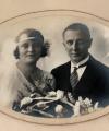Huwelijksfoto van Leo Jorritsma en Dina Odenkirchen (inzending Maaike Jorritsma)