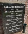 Oorlogsmonument te Fijnaart met o.a. Johannes Jacobs (foto: J. Jacobs)