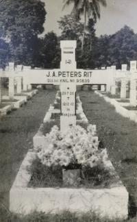 Graf van Jan Peters Rit (bron: J. Leenen-Peters Rit)