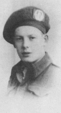 Jan Nederveen, voorkant bidprentje (bron: L. Verkooijen)