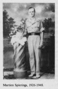 M.W. Spierings (bron: A. van den Elzen, P. van der Velden, Wel gestorven, niet vergeten)