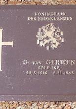 G. van Gerwen, graf (bron: F. van Ham, Heemkunde Valkenswaard)